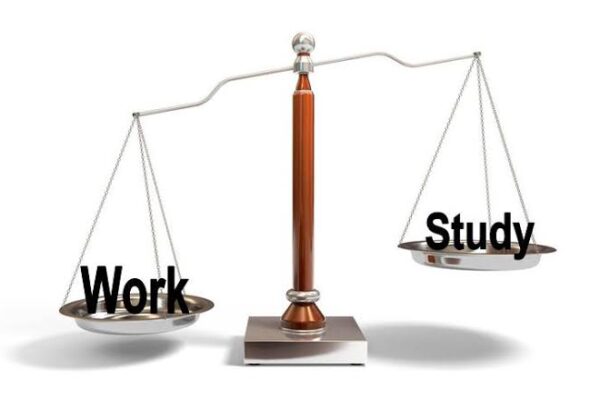 Balancing academics and work
