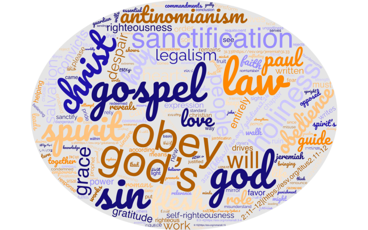 Gospel-Shaped Sanctification & Student Leadership :Encouraging Growth Without Legalism or Antinomianism